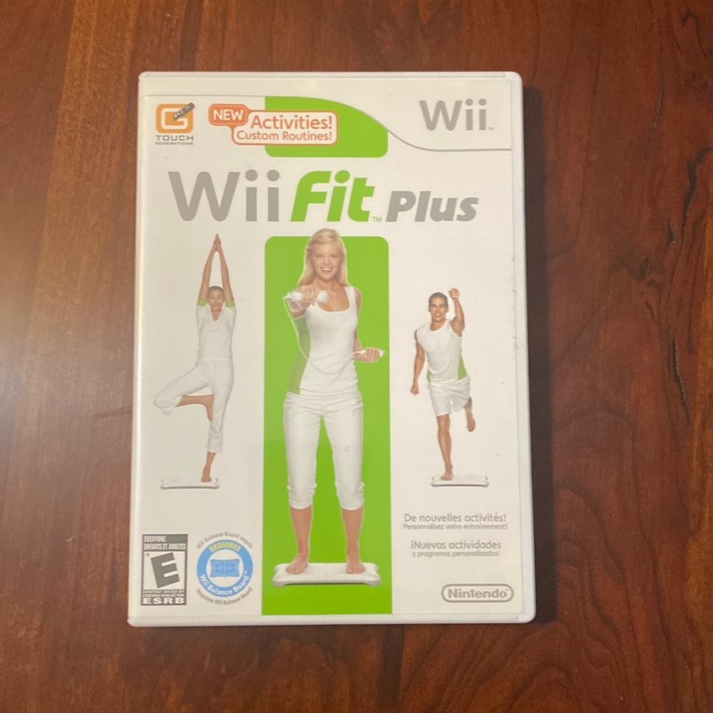 WII Fit Plus game disc. Great condition